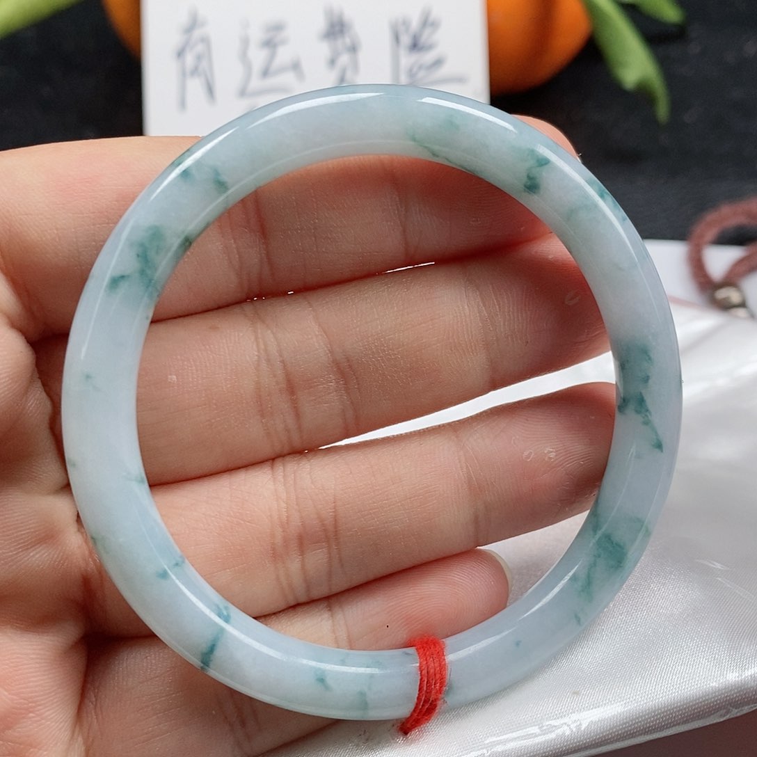 【闪购商品】翡翠手镯（圆镯）未镶嵌321号