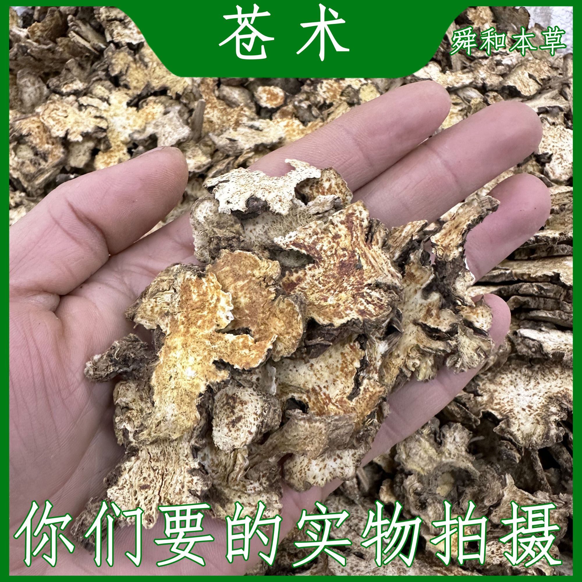 优选《苍术》内蒙古朱砂点明显味道浓精选苍术经方常用舜和本草包邮