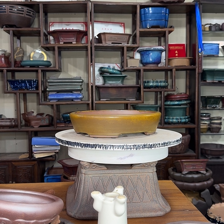 用***6紫砂花盆加奎紫砂花盆