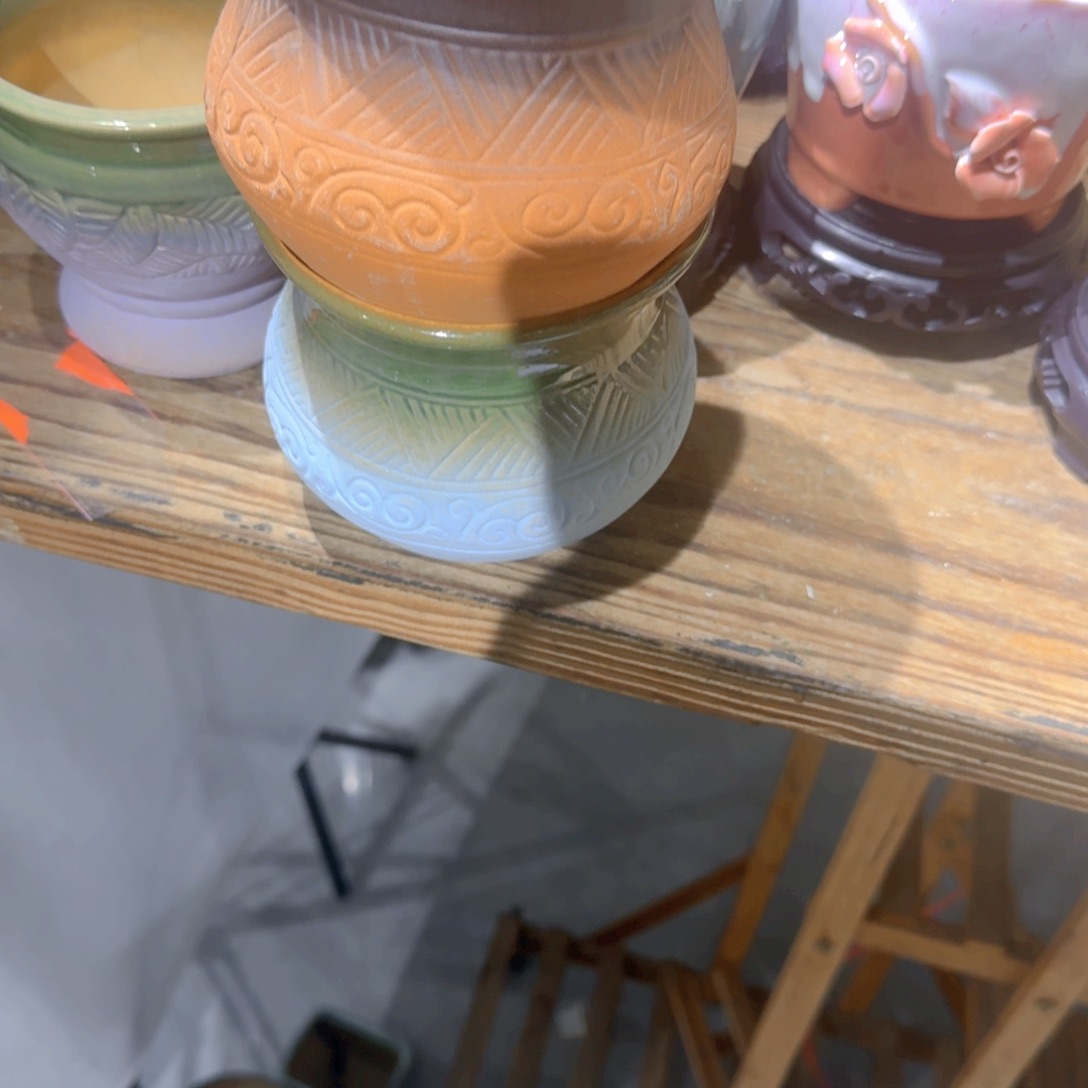 紫砂花盆粗陶盆醋
