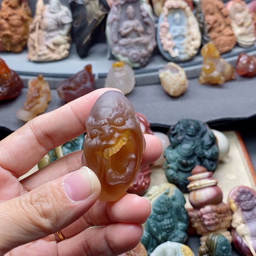 【闪购商品】未镶嵌吊坠定制玛瑙