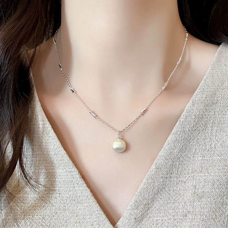 简约方糖个性项链6052