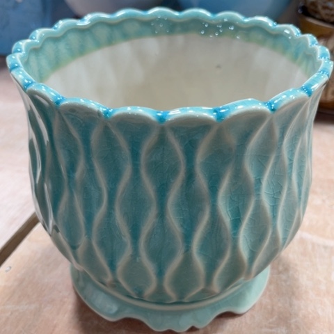 陶瓷满9包邮都是福利花盆