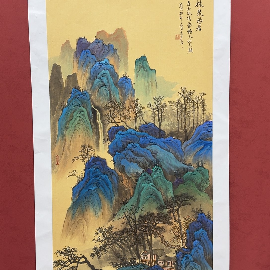 藕***庄国画国画作品欣赏四尺整 140*70