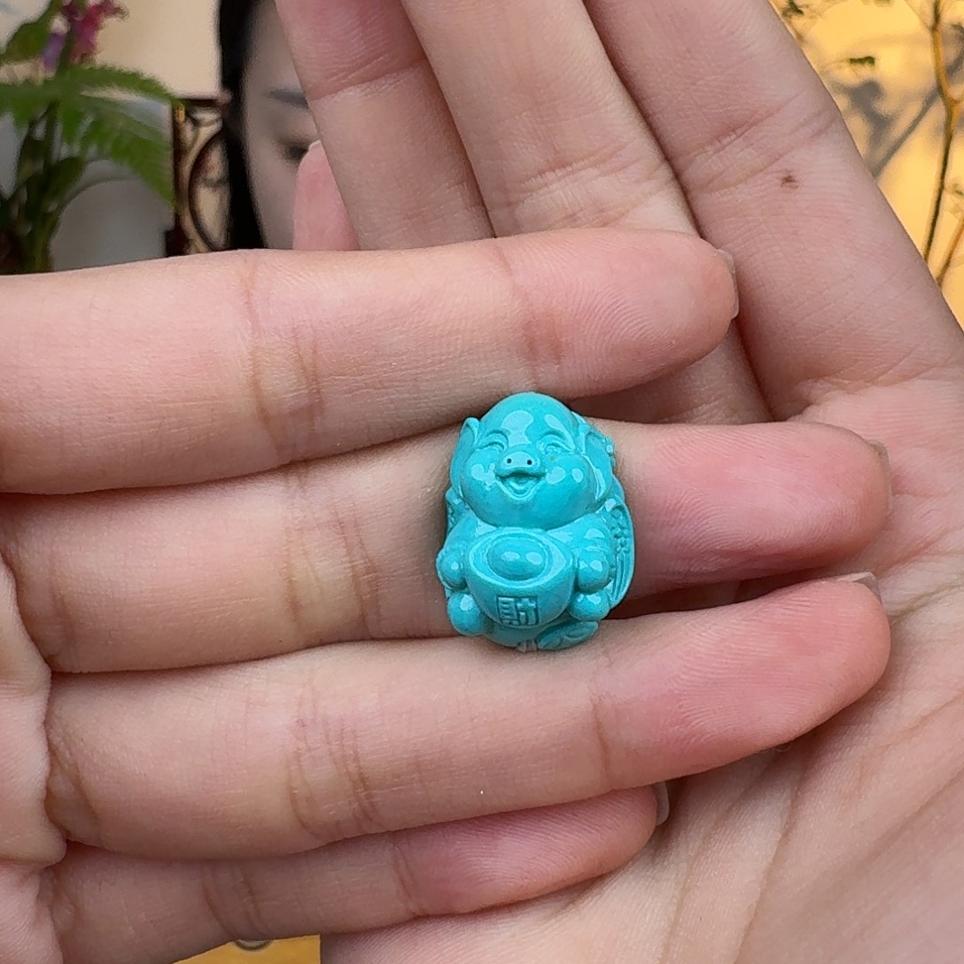 绿松石未镶嵌珠宝奇石