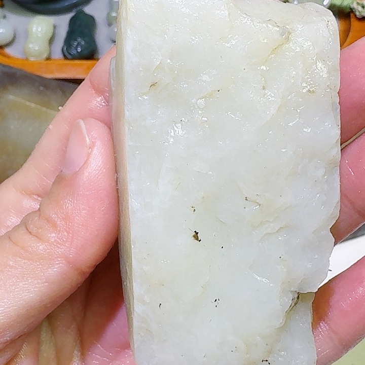 和田玉未镶嵌车挂