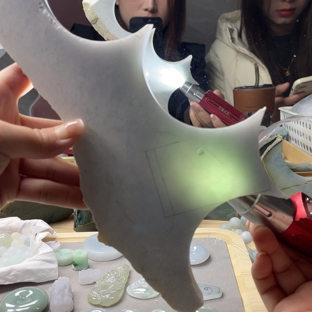 翡翠裸石料子不包工