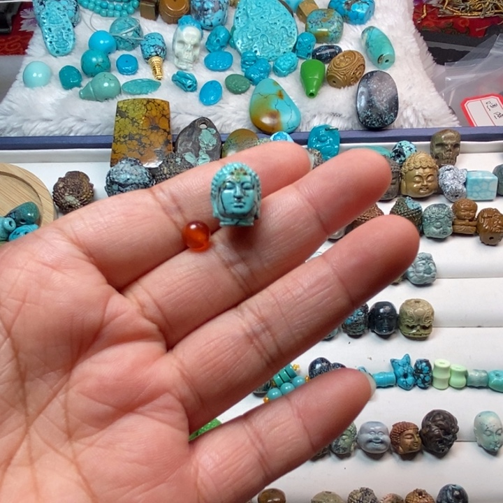 南红玛瑙未镶嵌颈饰