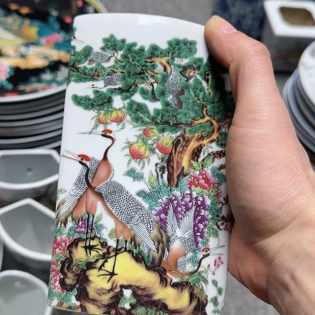 摆件瓷器的工艺技术水平