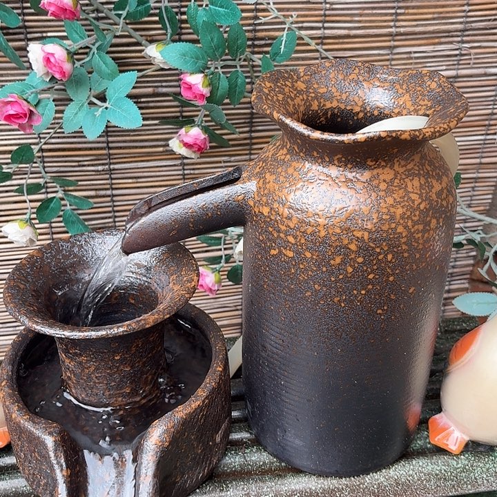 粗陶口径13/27，13/15/15➕10W水泵➕水管➕过滤棉