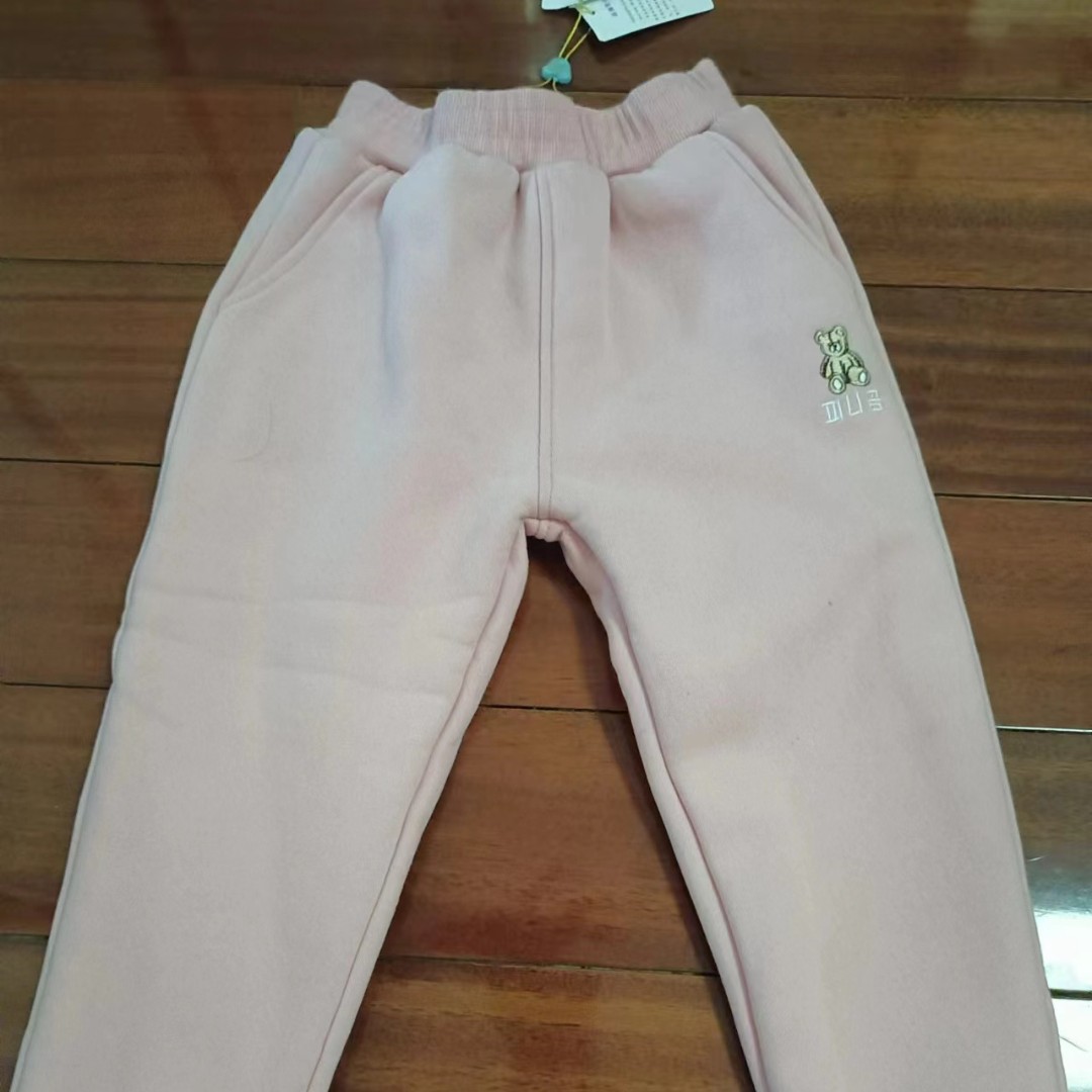 品牌正品小熊儿童超级加绒加厚保暖棉裤，图片拍的不但是质量完美