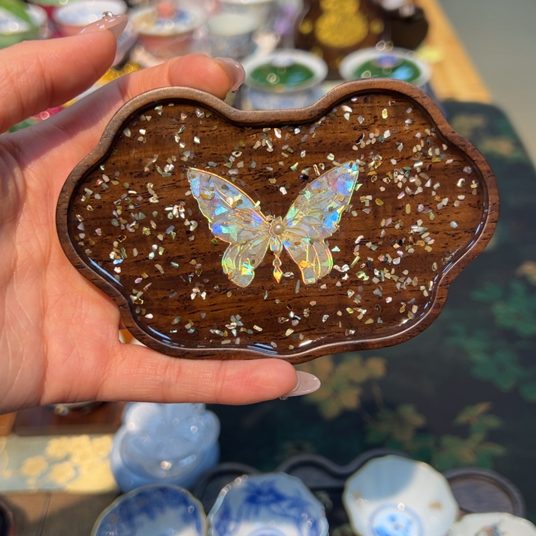 摆件特价蝴蝶杯垫