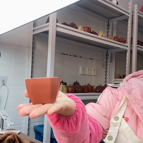 紫砂四方杯四方杯