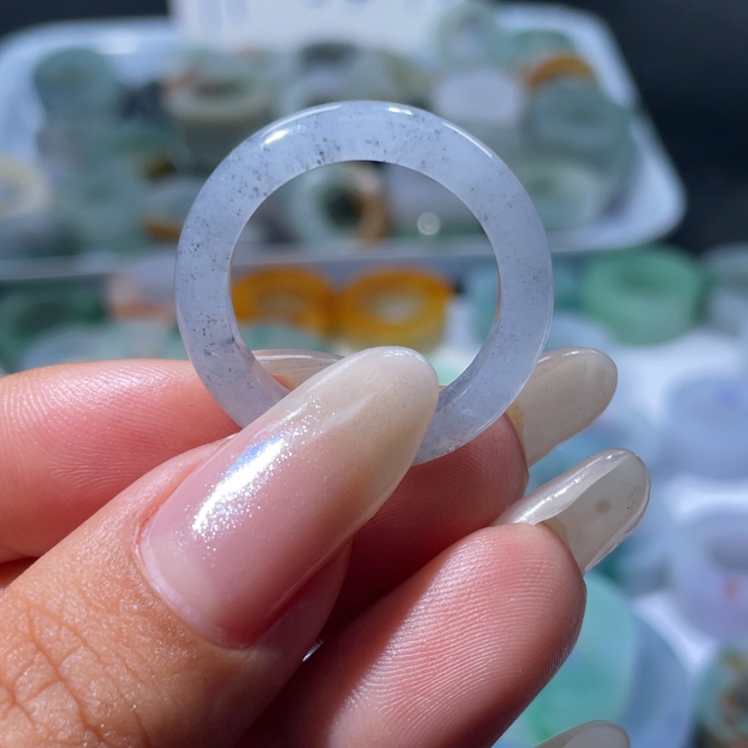 定制翡翠未镶嵌天然翡翠24圈