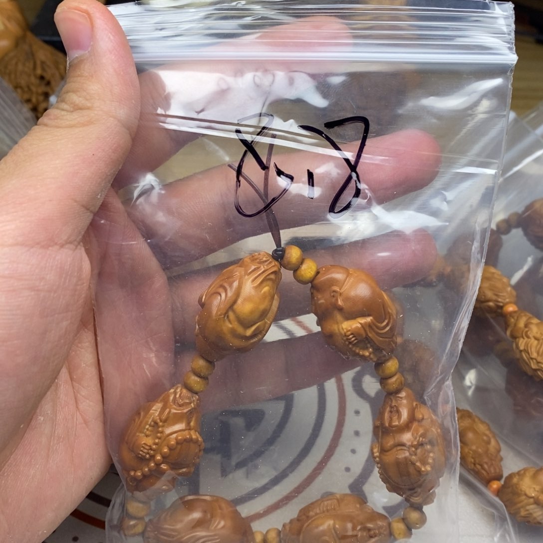 橄榄核手串/手链橄榄核雕刻工艺宇