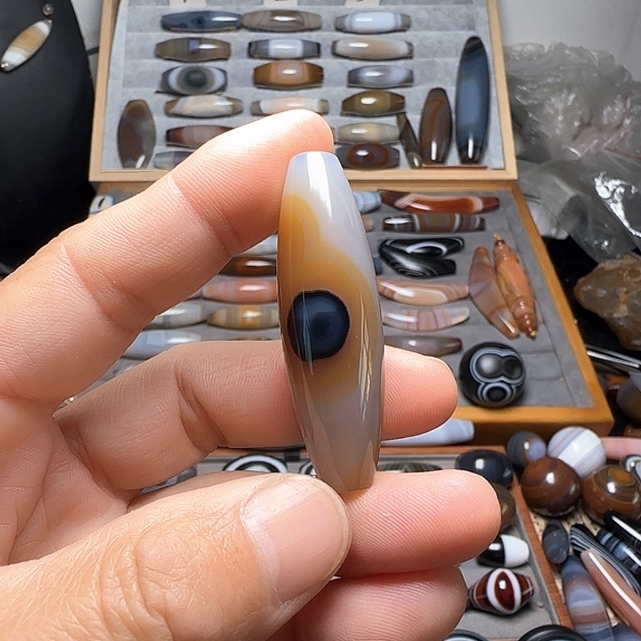 玛瑙/玉髓未镶嵌吊坠(不含链)