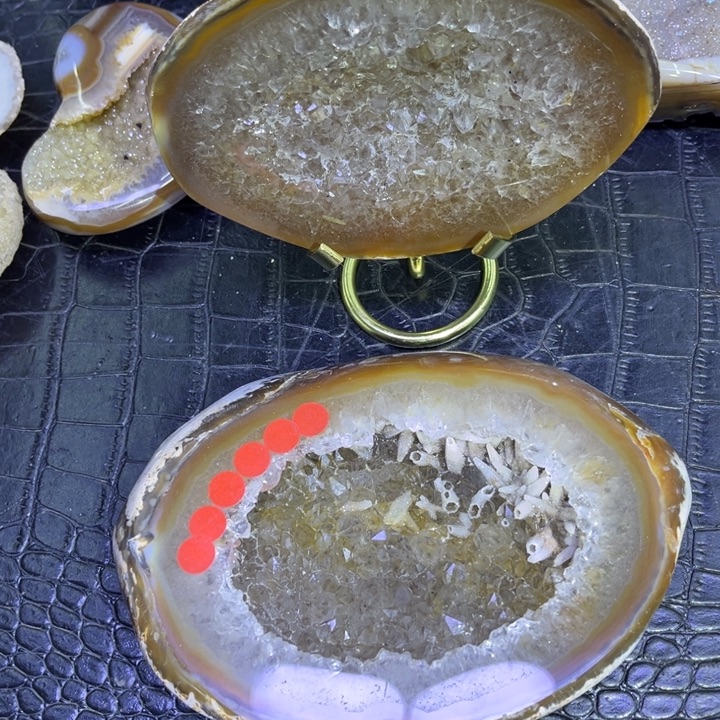水晶未镶嵌珠宝半成品