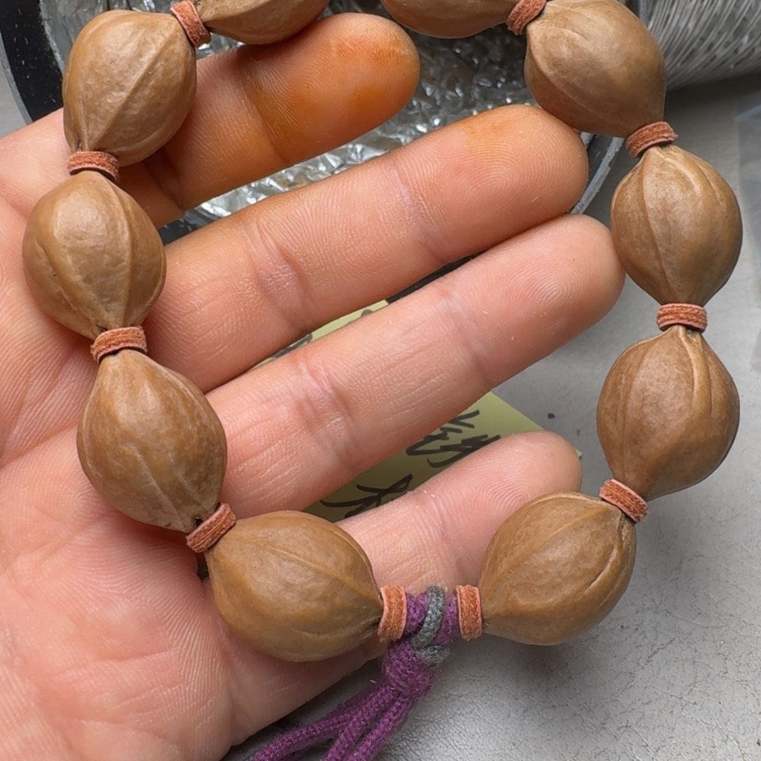 厚***物手串橄榄核橄榄核