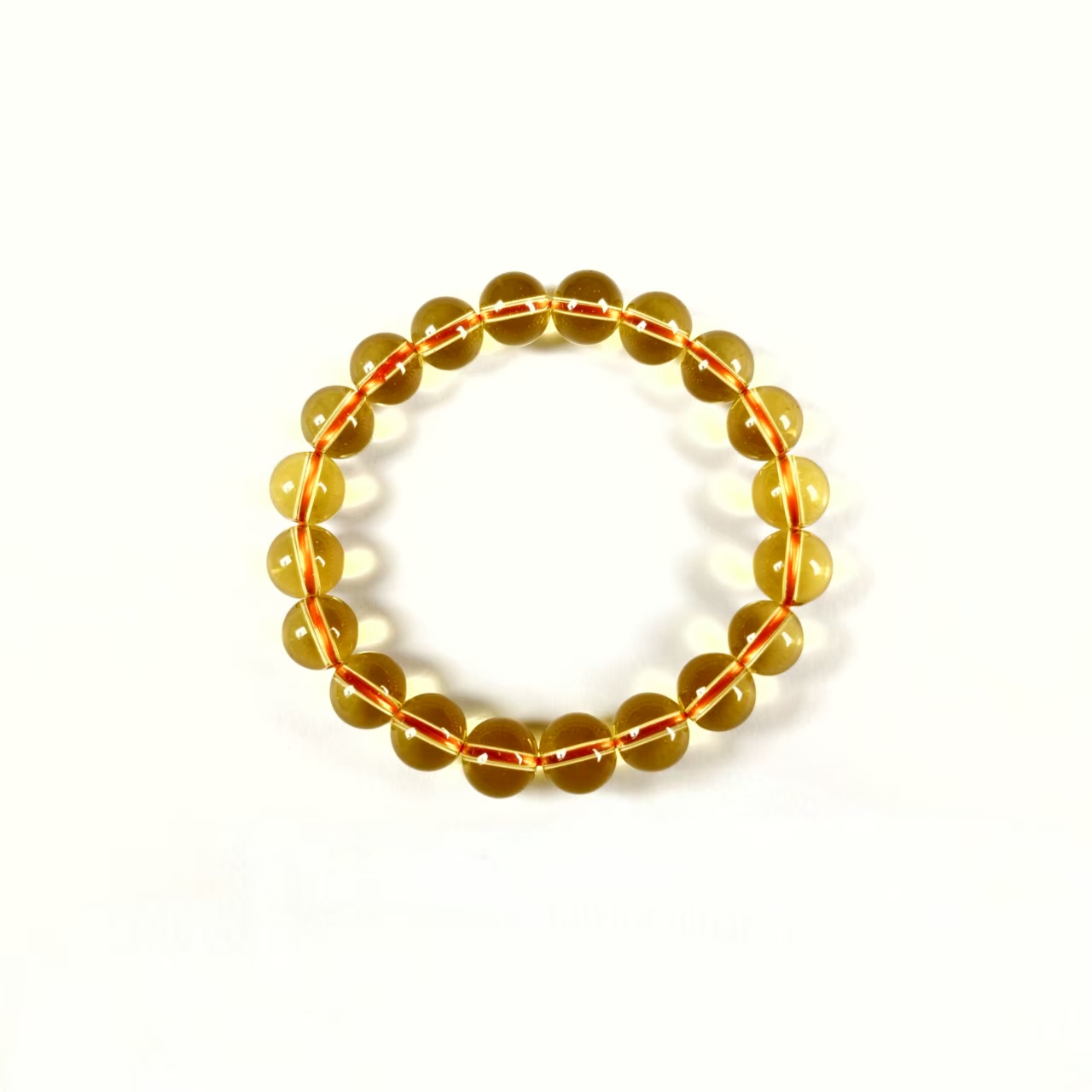 【P专属】10mm黄水晶手链全净体正品原矿男女情侣款时尚百搭