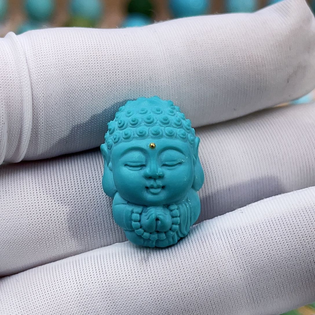 绿松石珠宝奇石未镶嵌