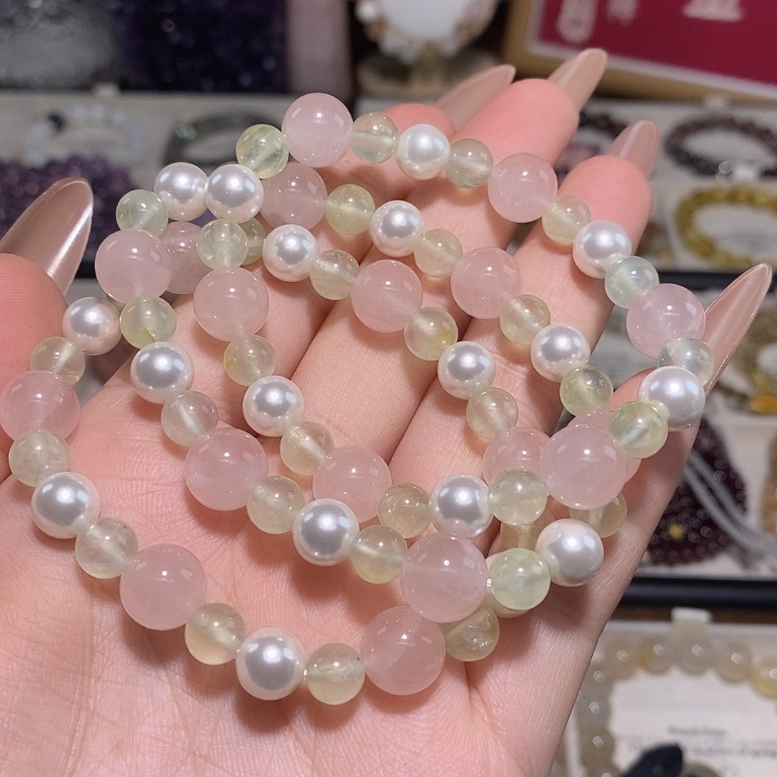 手链水晶未镶嵌粉晶
