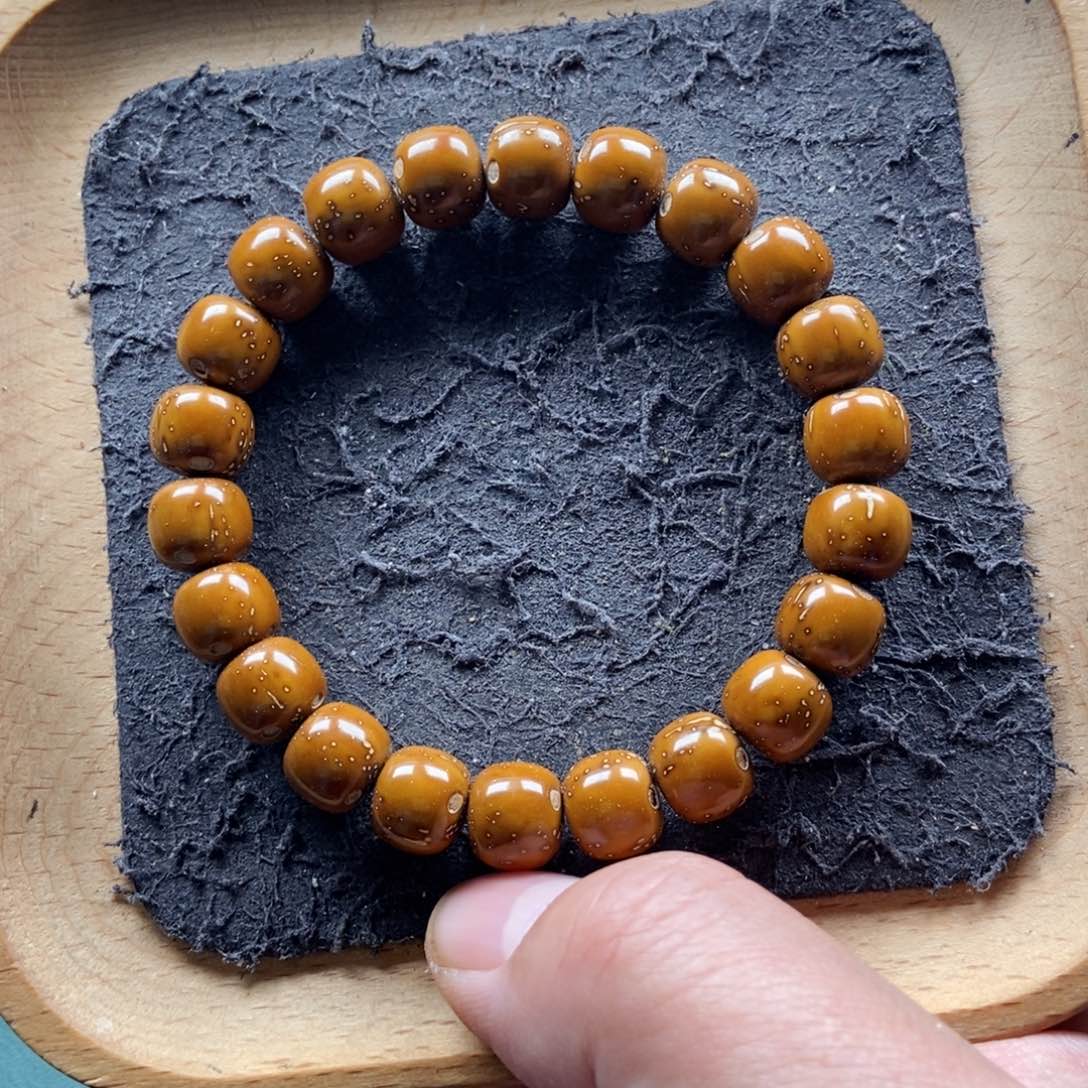 紫金鼠手串10mm近实心老型