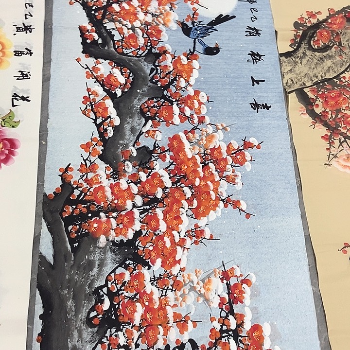 小周画廊的直播间
