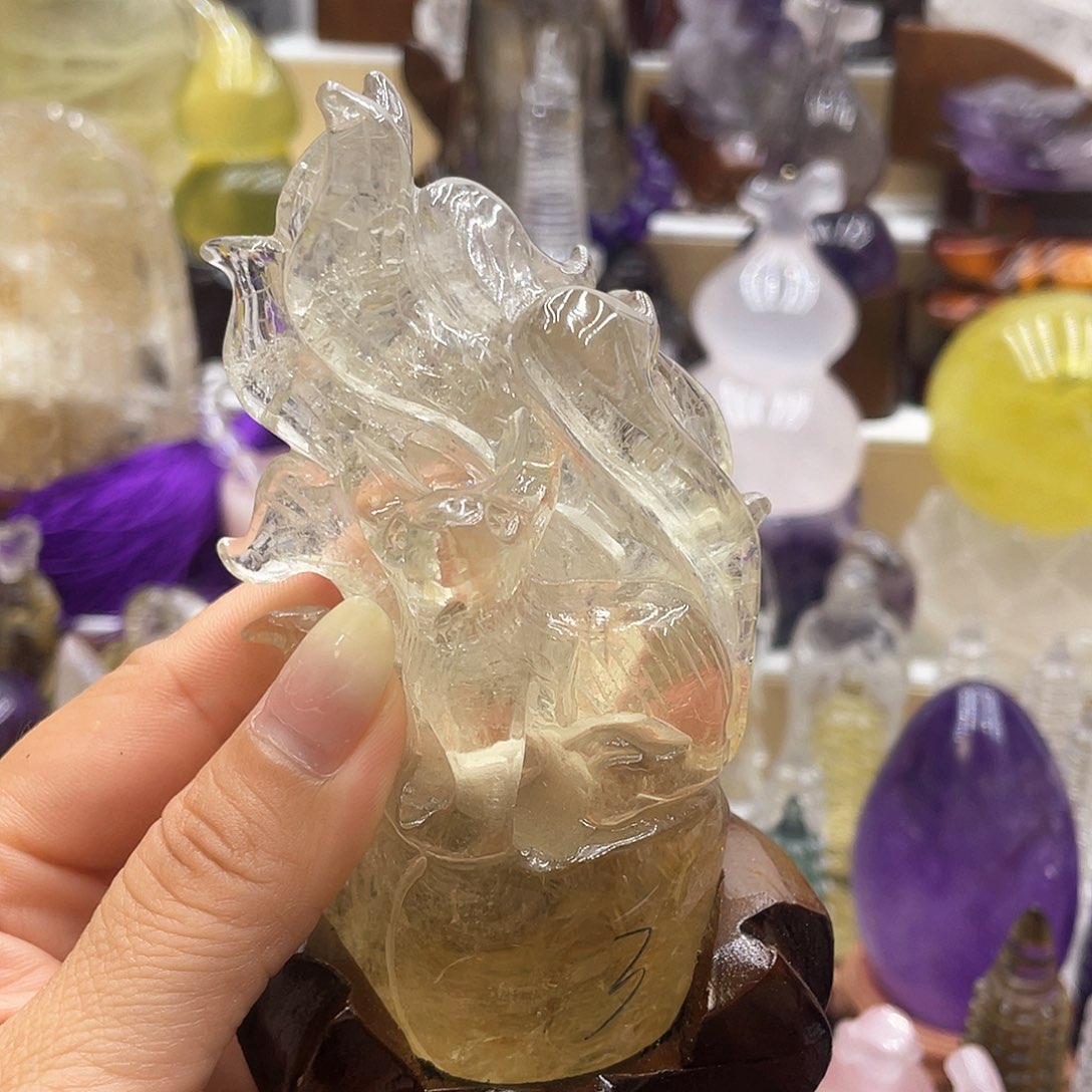 水晶珠宝半成品未镶嵌甜*摆件