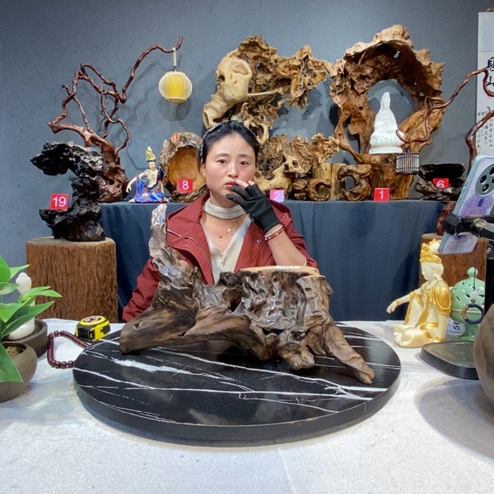伟***青木草木堂根艺摆件461