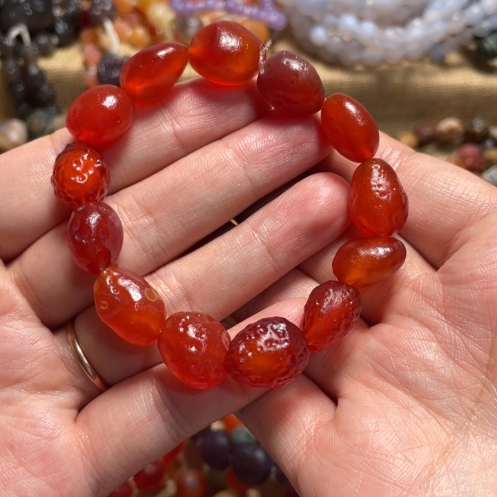 玛瑙/玉髓合金手链