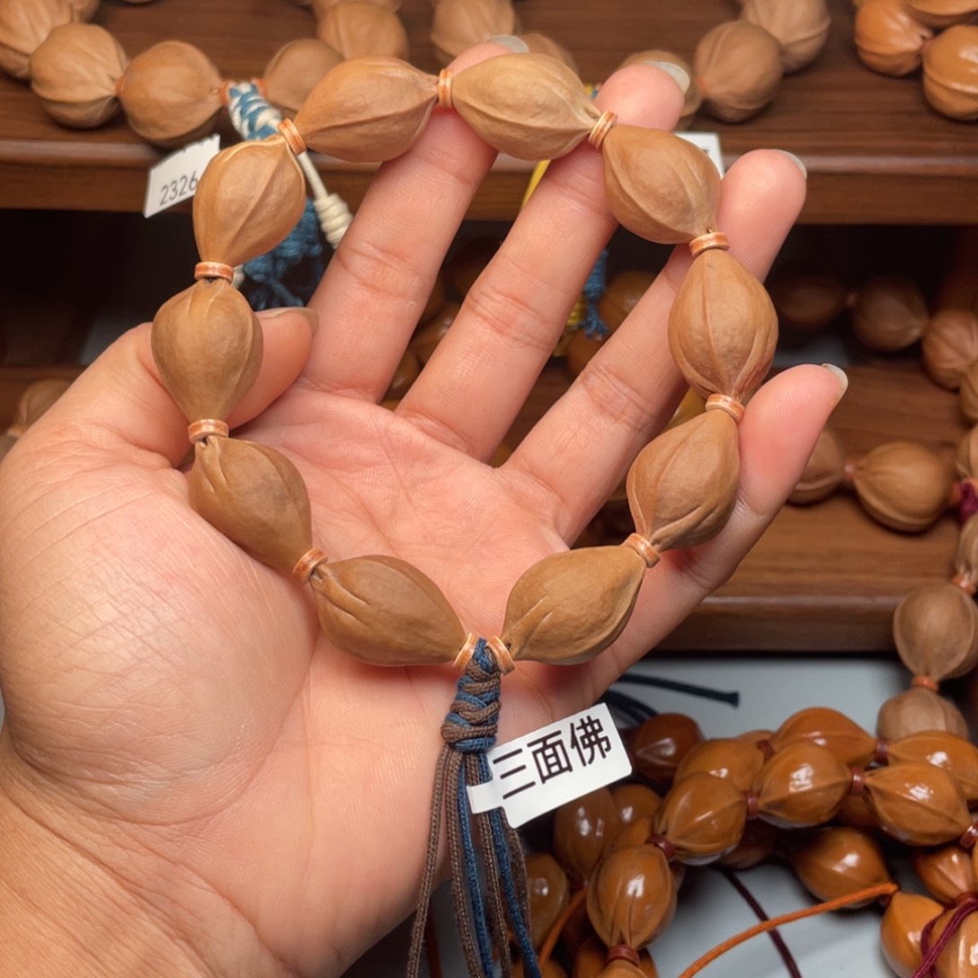 手串/手链橄榄核1725三面佛