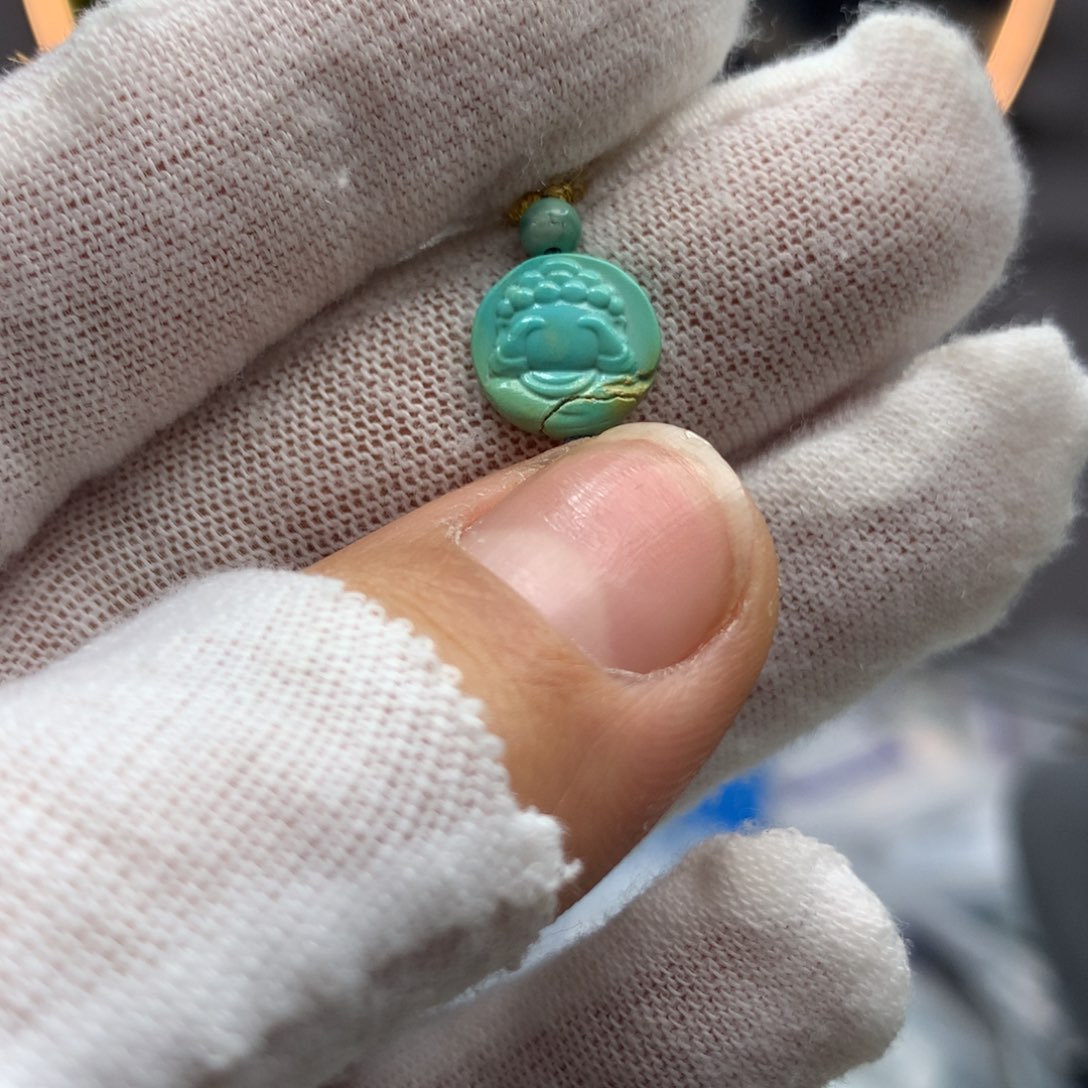 绿松石挂件未镶嵌