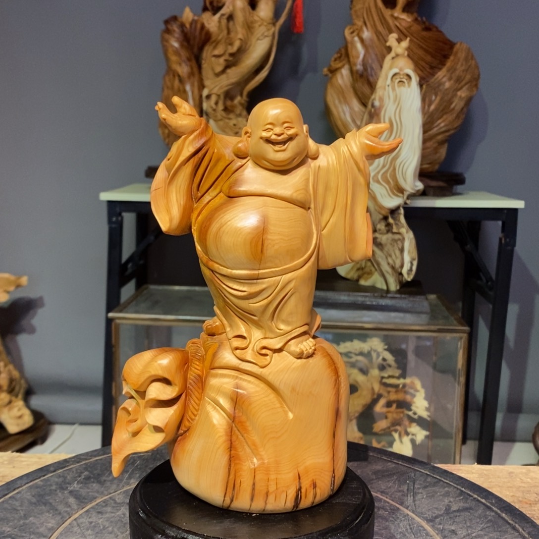 柏木（崖柏）崖柏木雕刻