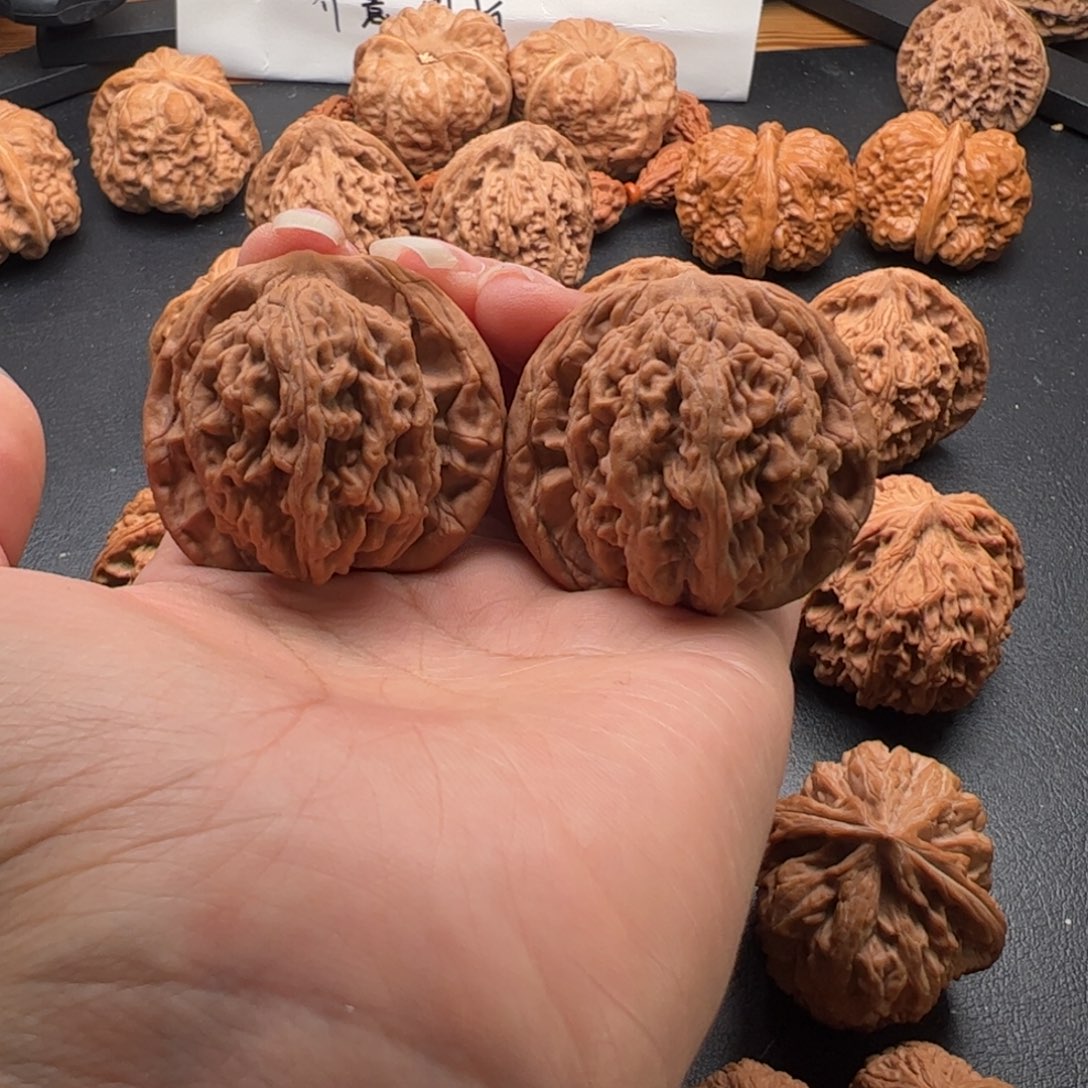 把件文玩核桃虎头