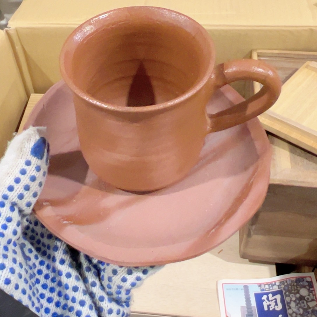 紫砂茶案情头可爱