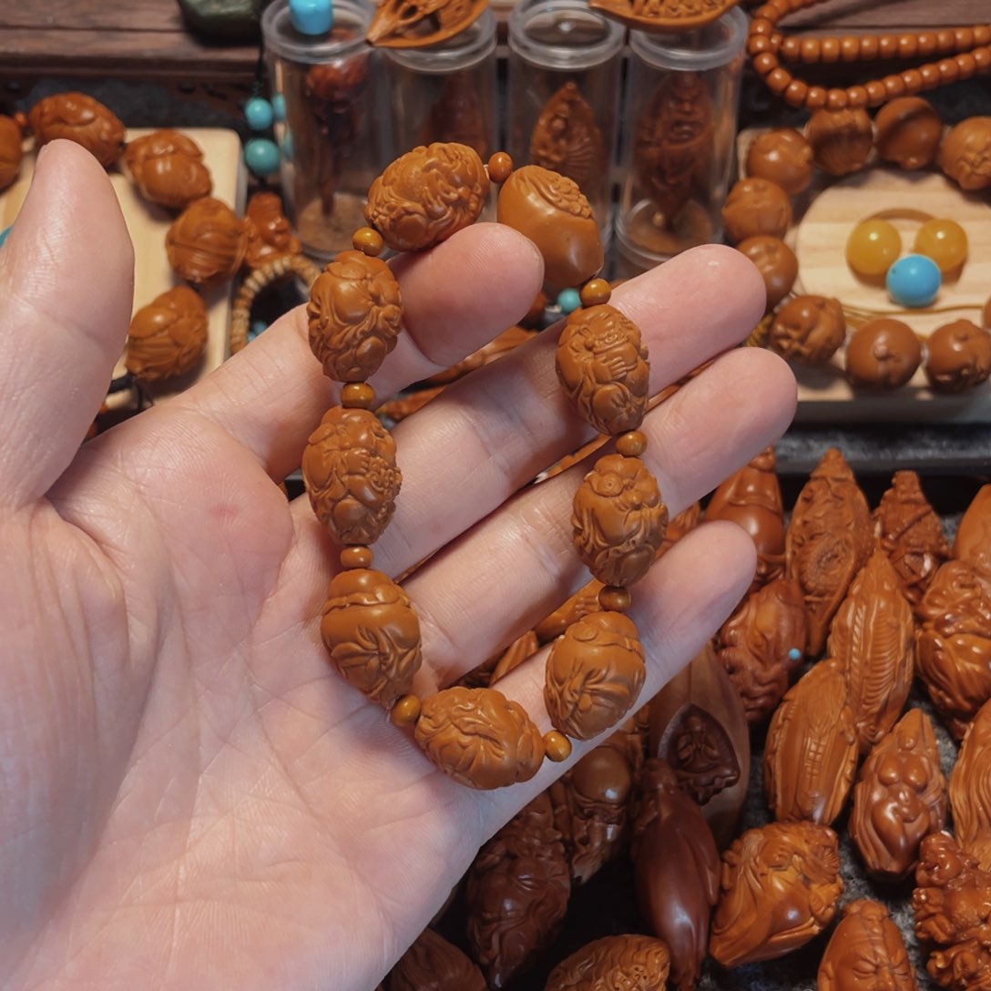 橄榄核手串/手链八方来财