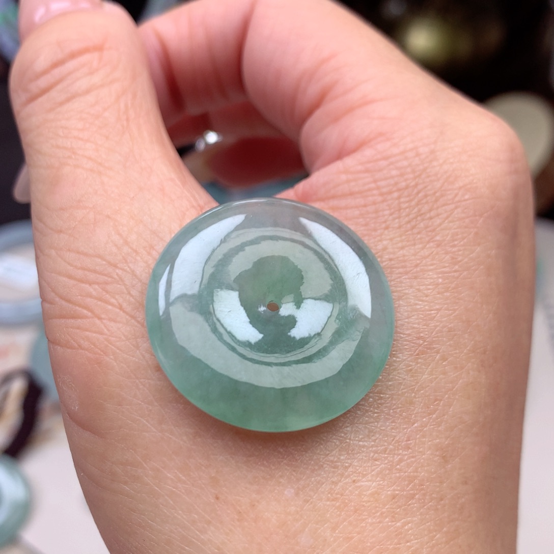 颈饰未镶嵌翡翠缅甸翡翠