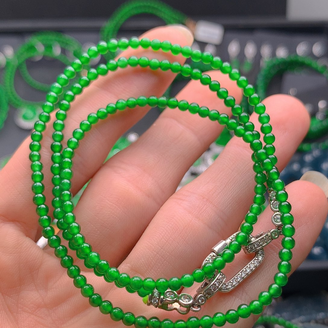 未镶嵌手链翡翠翡翠3.0