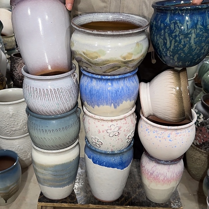 12个啦啦啦花盆啦啦