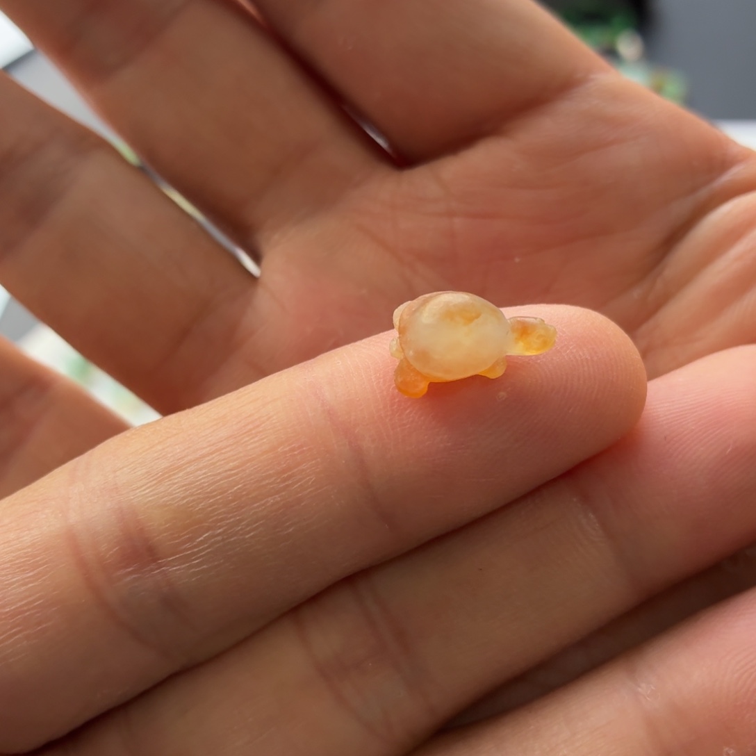 定制翡翠未镶嵌乌龟