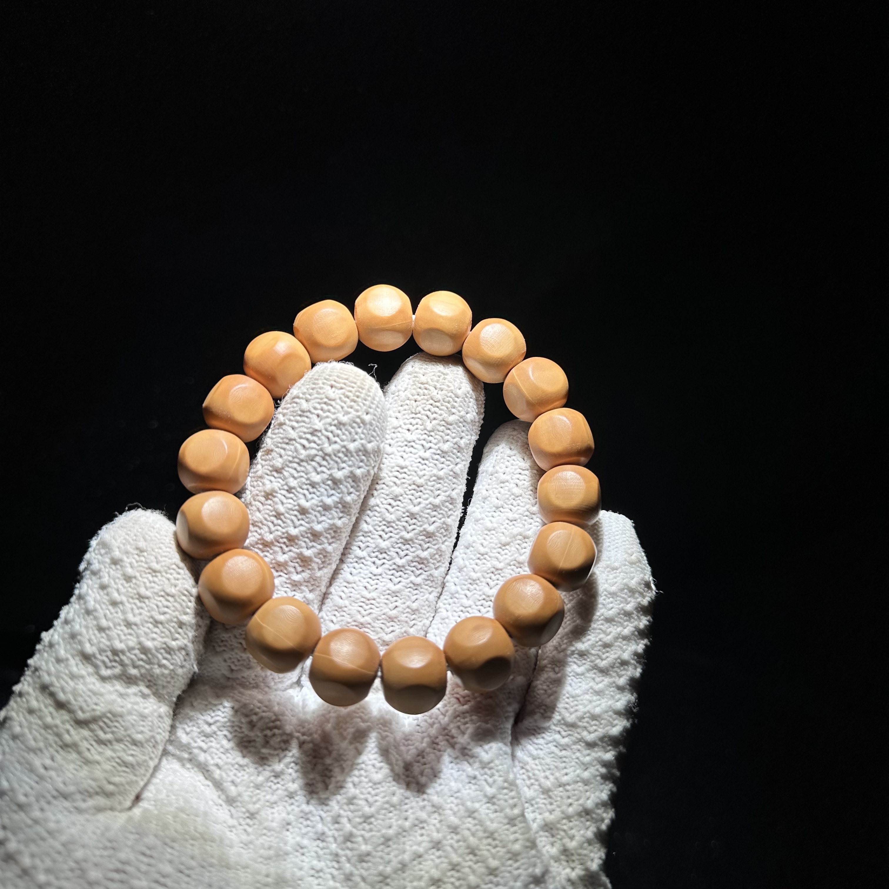 徐胖文玩猴头核桃雕刻龙炎六方【工作室】