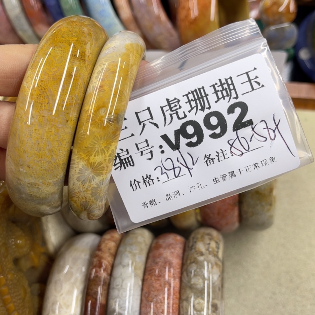 l***宝硅化珊瑚（珊瑚玉）未镶嵌h