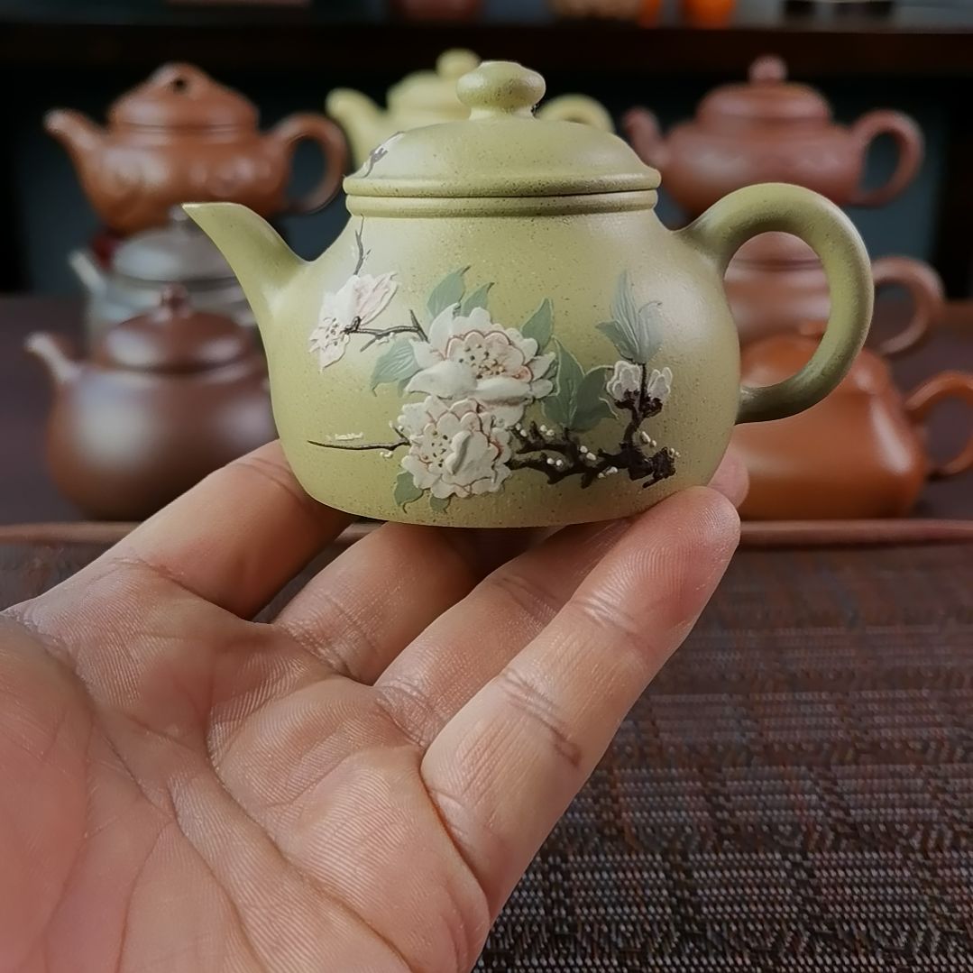 紫砂茶壶本山段怀隐130CC国工
