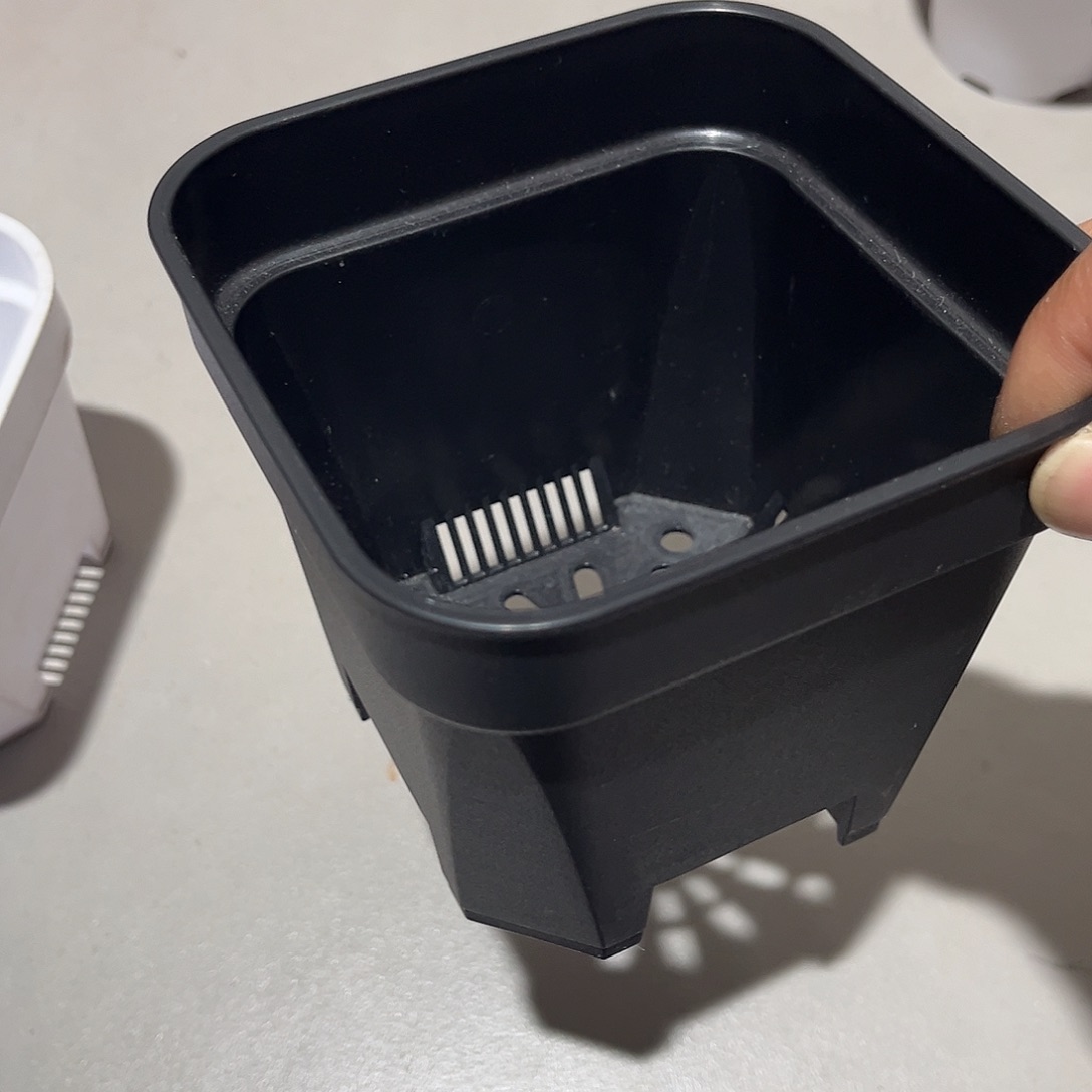 加厚矮胖口11.8高10.5黑色10个无托