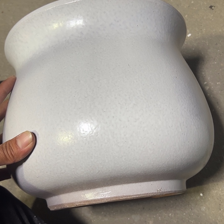 紫砂花盆高约22口约25