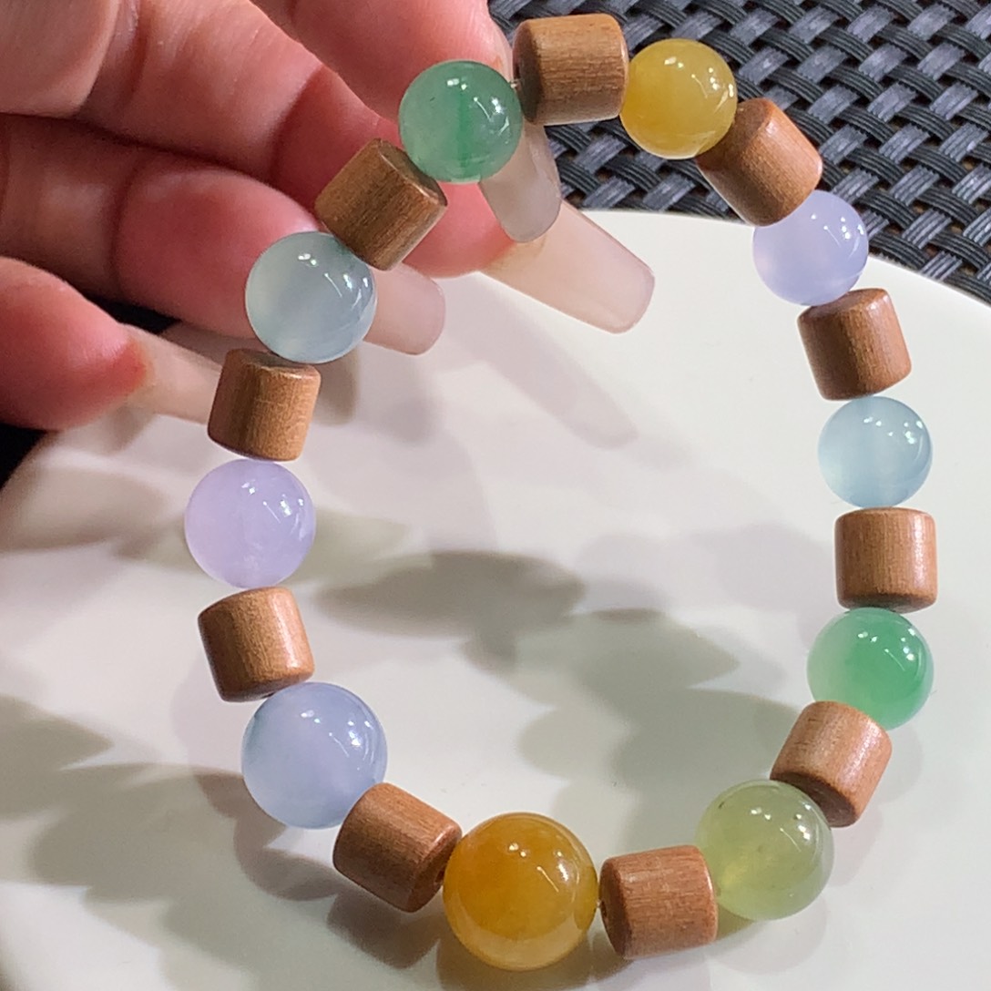 未镶嵌手串翡翠特价唐彩