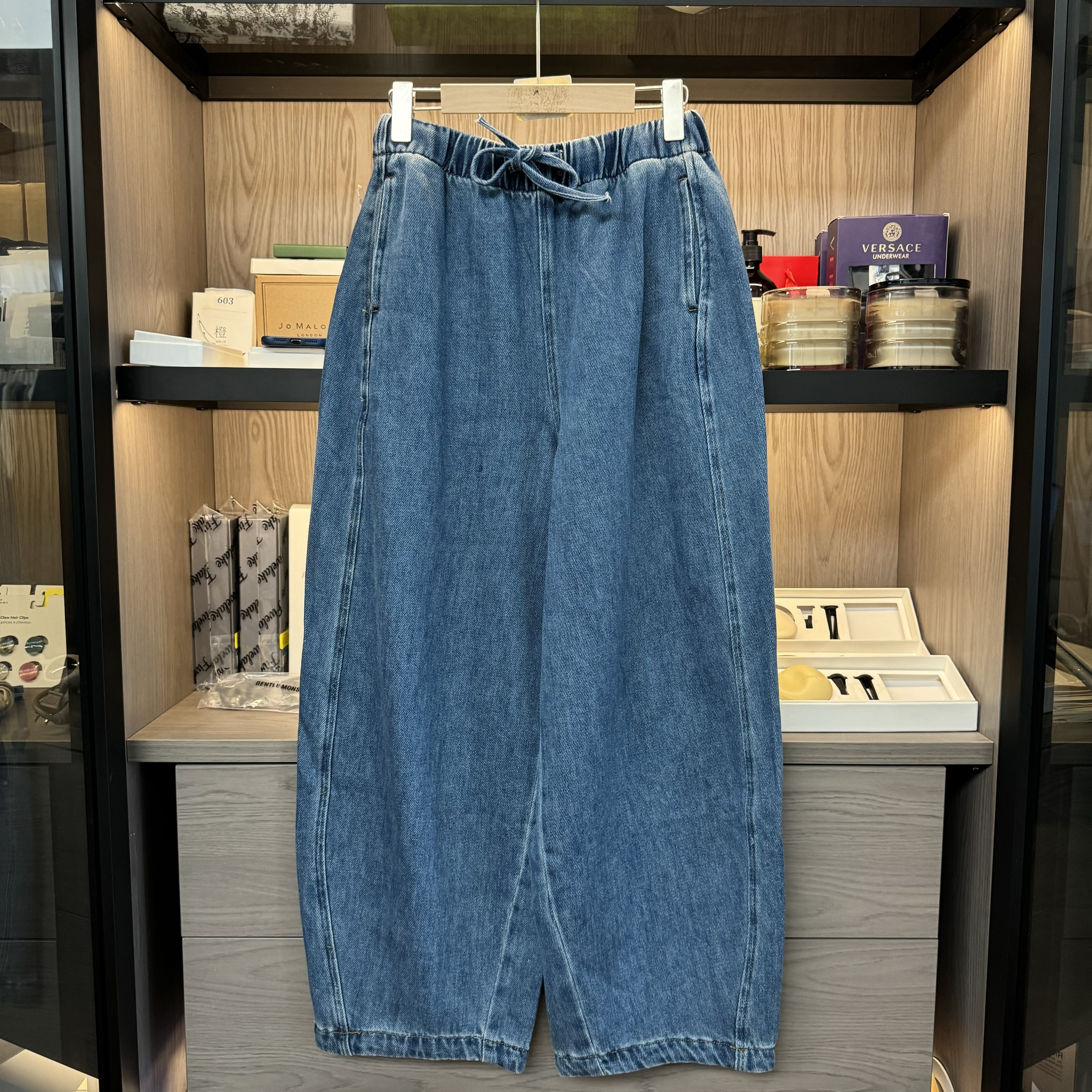 TR 百搭弹力腰围牛仔裤