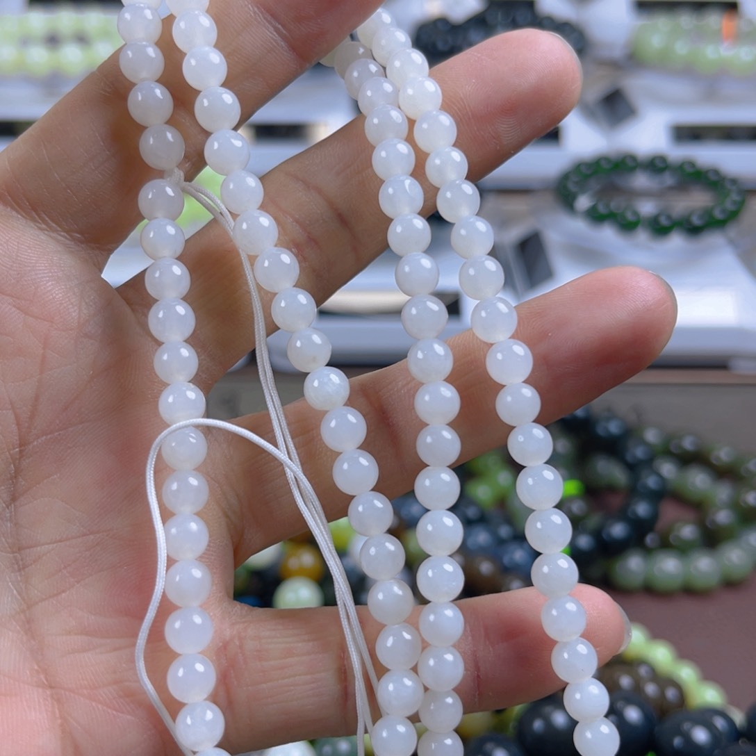 和田玉手链未镶嵌