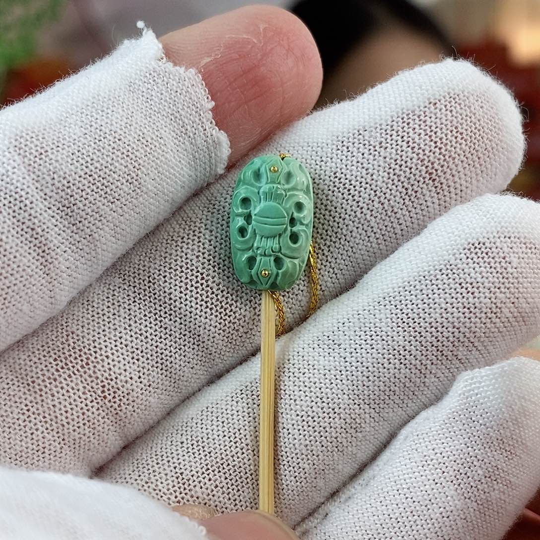 绿松石珠宝奇石未镶嵌