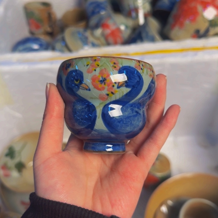 瓷片景德镇陶瓷手工手绘